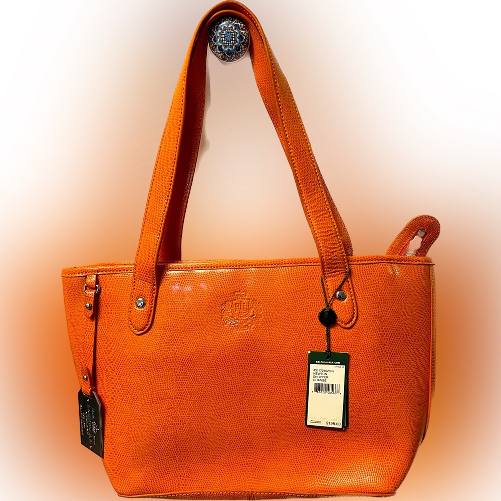 Your Ralph Lauren bag now comes in pumpkin spice!